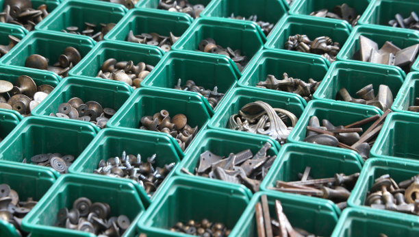 门把手的门，抽屉和五金复古图片下载