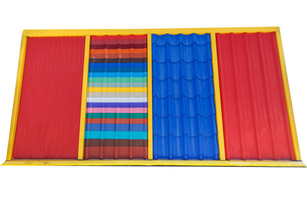 彩色屋面钢图片下载