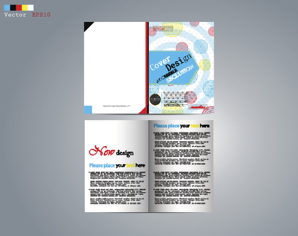 小册子商业模板图片下载