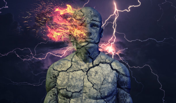 人类概念02黑暗的天空图片下载