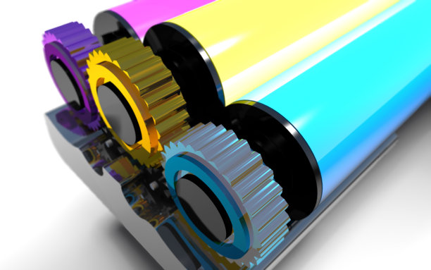 辊的打印机。图片下载