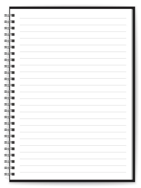 打开空白页笔记本。孤立的笔记本在白色的背景图片下载