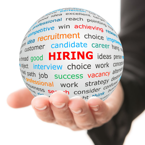 手拿白球用红题字雇人图片下载