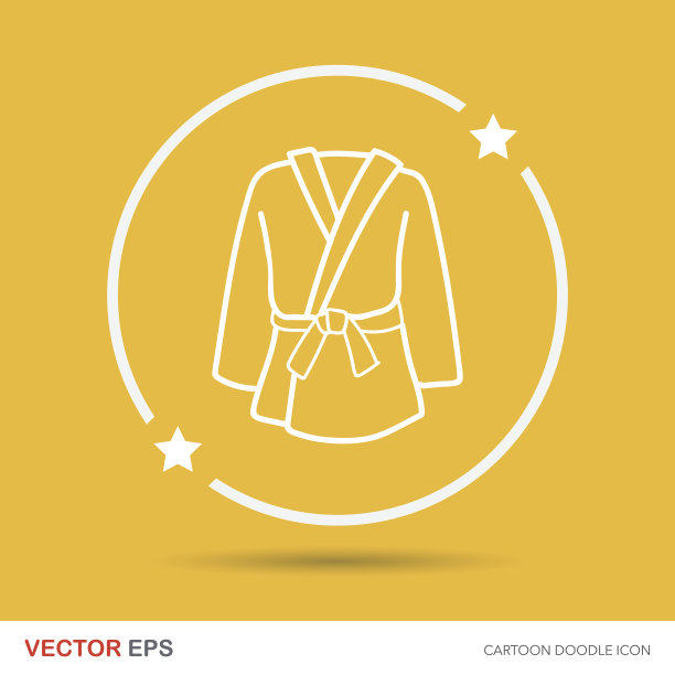 空手道服涂鸦图片下载