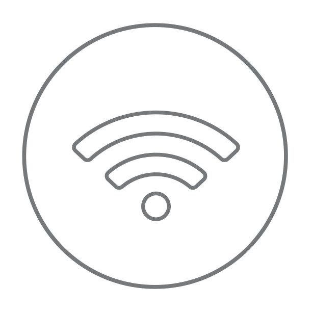 Wifi标志线性图标图片下载