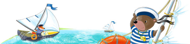 游艇上的海狸图片下载