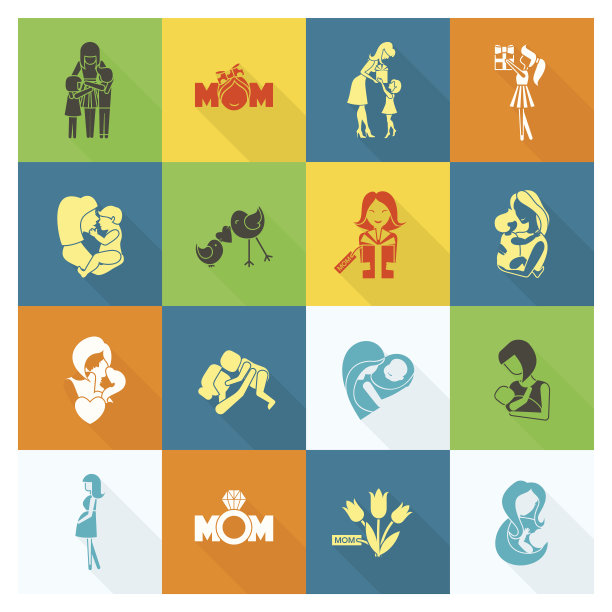 母亲节快乐图标图片下载