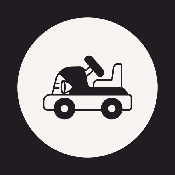 婴儿玩具车图标图片下载