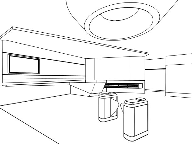 室内的草图图片下载