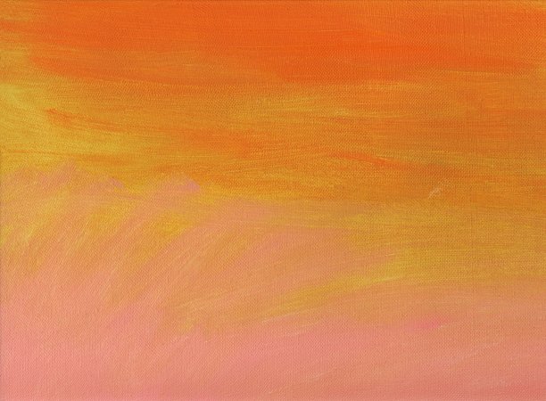 抽象橙黄粉背景油画图片下载