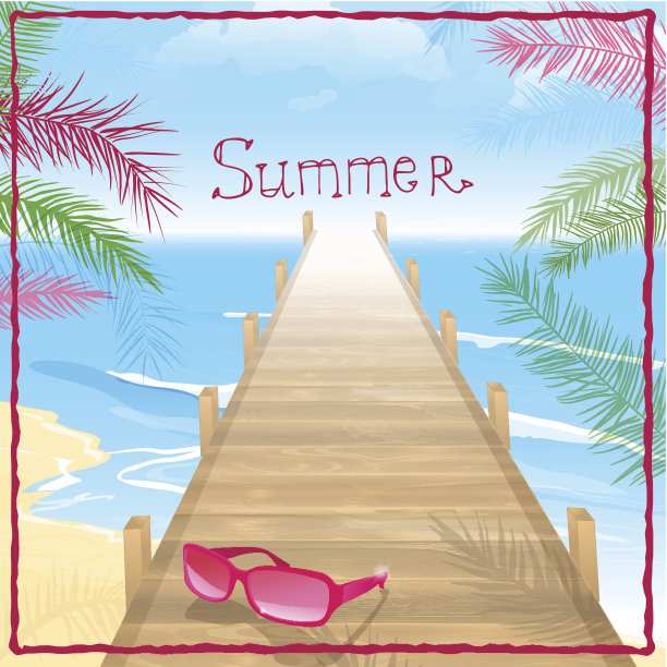 美丽的海滩图片下载