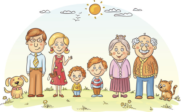 幸福的家庭图片下载