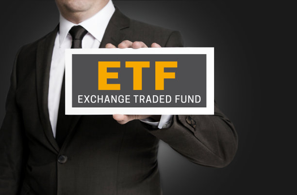ETF标志由商人持有图片下载