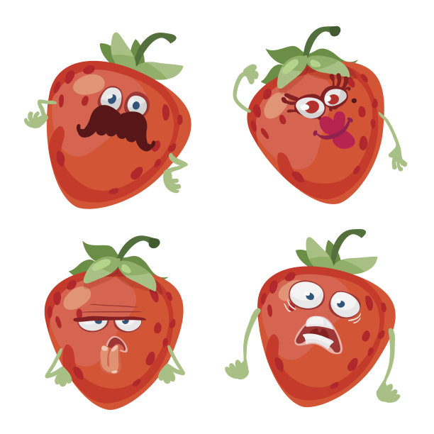 矢量集卡通人物图片下载