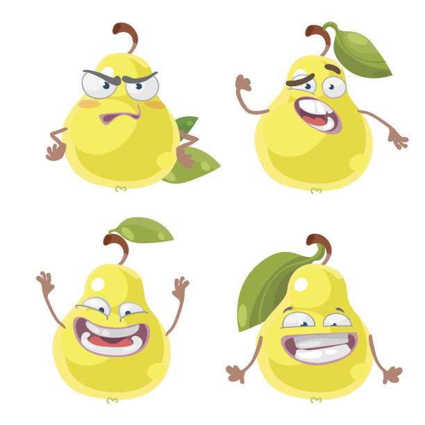 矢量集卡通人物图片下载