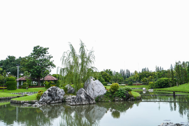 日式花园图片下载