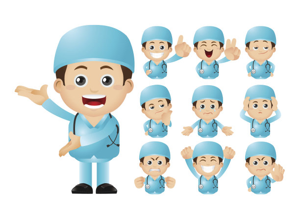 可爱的套装-套装医生图片下载