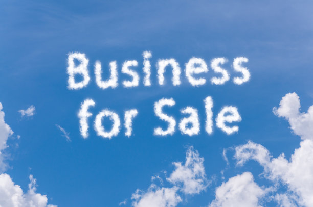 企业以云为本，销售蓝天，经营理念图片下载