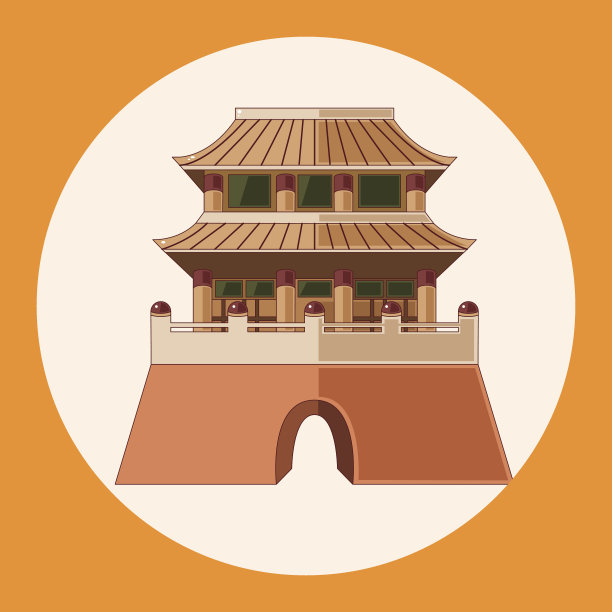 中国建筑主题元素图片下载