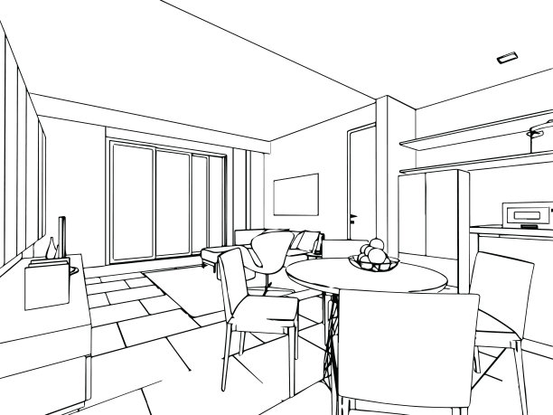 室内的草图图片下载