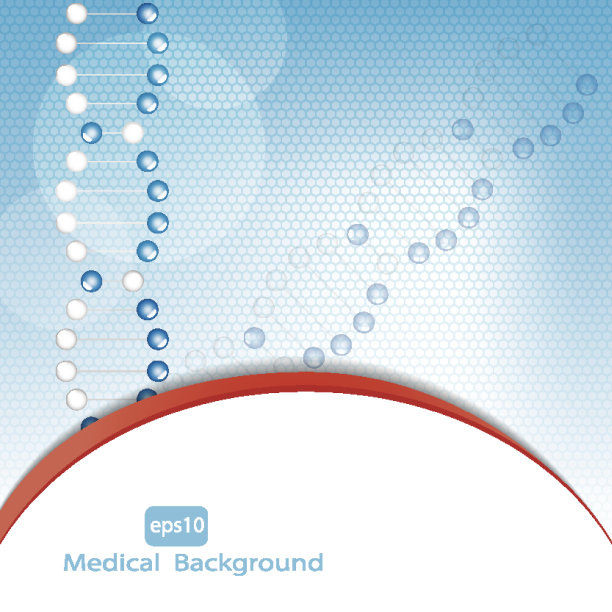 医学背景。素材图片