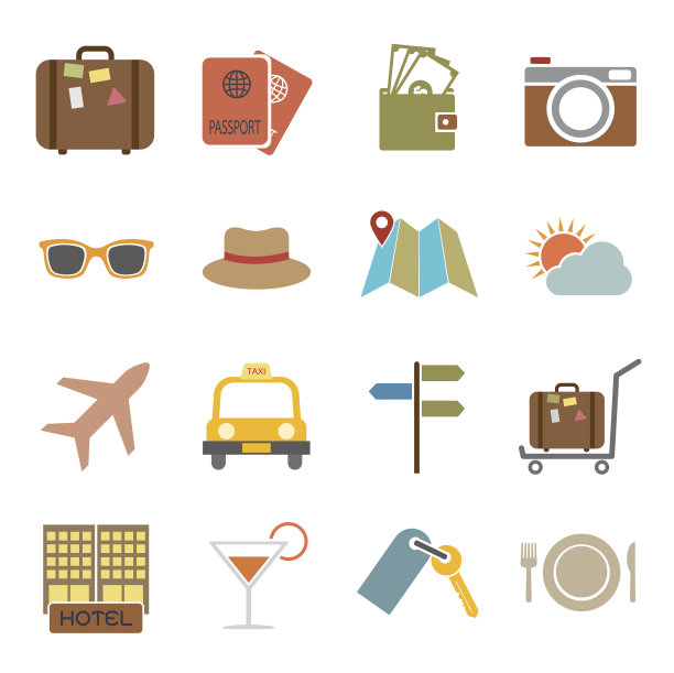 旅行图标图片下载