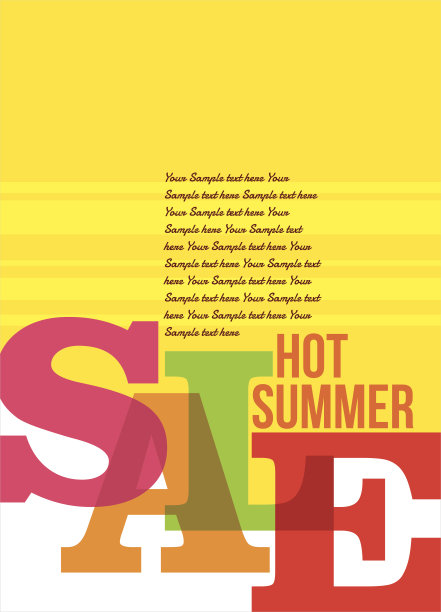 销售购物背景和商家促销的标签素材图片