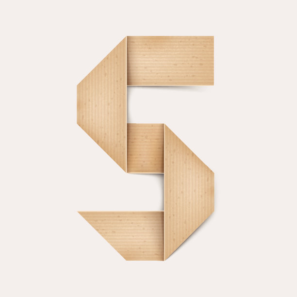 3d优雅折叠纸5号图片下载