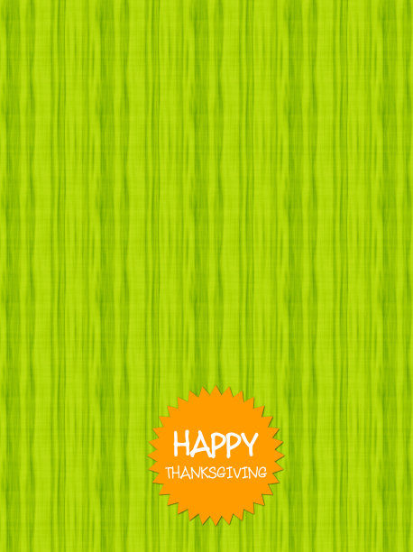 快乐的感恩节插图与圆圈贴纸图片下载