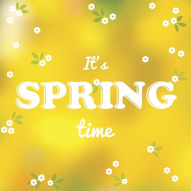 这是春天的时间的话图片下载