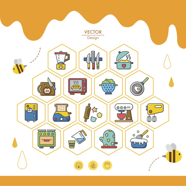 可爱的手绘插画图片下载