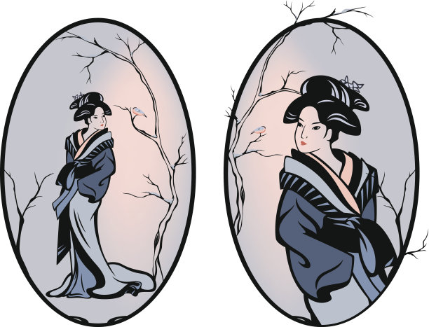 冬天的艺妓图片下载