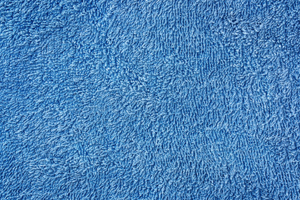 蓝色面料的精细纹理图片下载