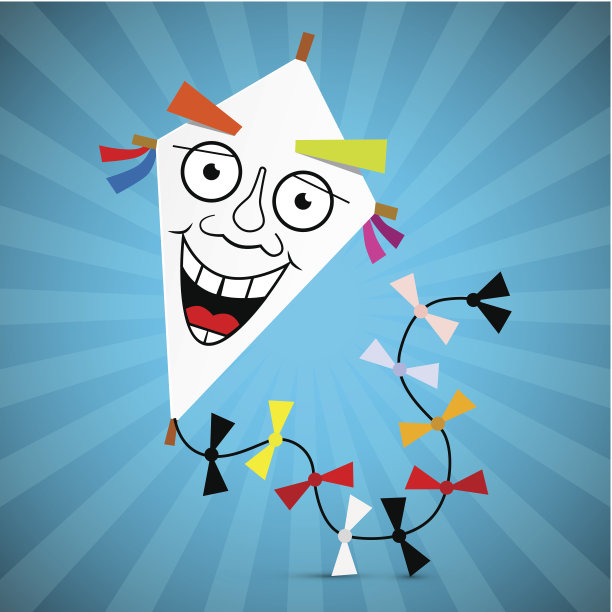 风筝插图图片下载