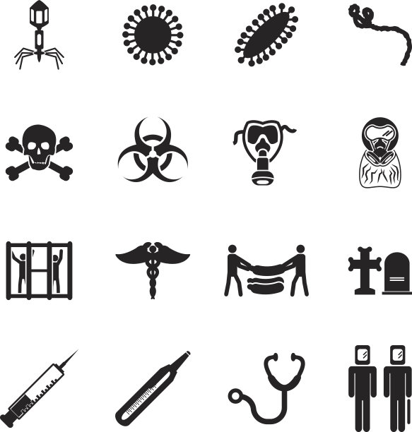 流行的图标集图片下载