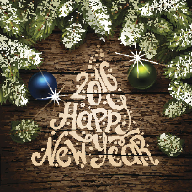 圣诞印刷木制纹理图片下载