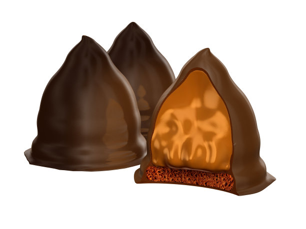 白巧克力圆锥图片下载