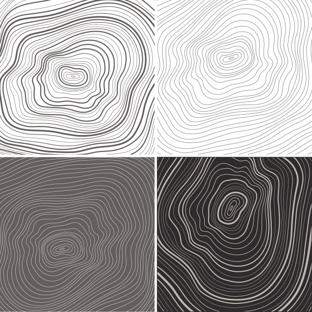 树轮背景矢量，地形图背景概念图片下载