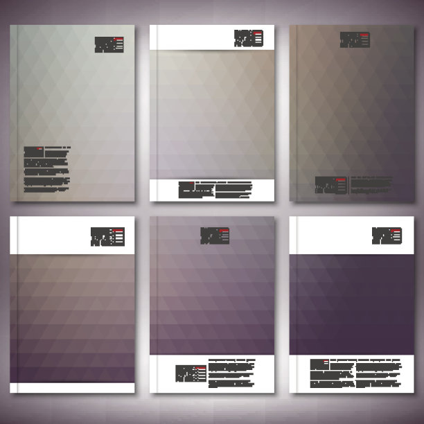 抽象背景，三角形设计矢量。宣传册，传单或报告图片下载