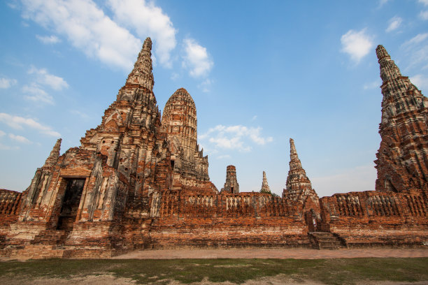 泰国大城府的寺庙图片下载