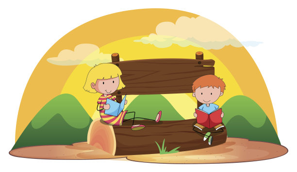 横幅的孩子图片下载