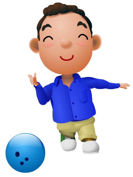保龄球插图图片下载