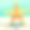 海星在木码头上发短信，祝夏天快乐图片下载