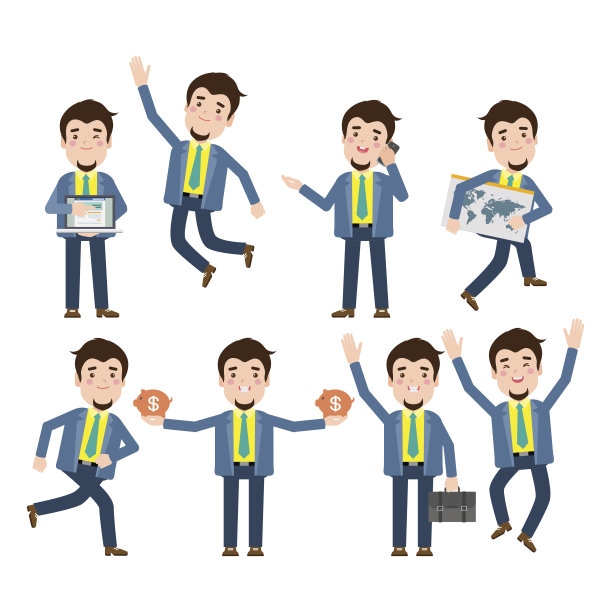 Flatten Set -一组商人图片下载