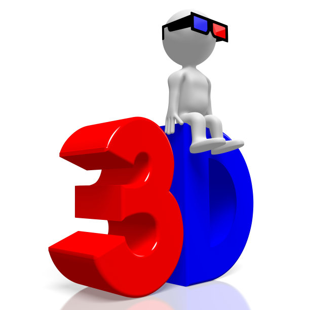3 d眼镜的概念图片下载
