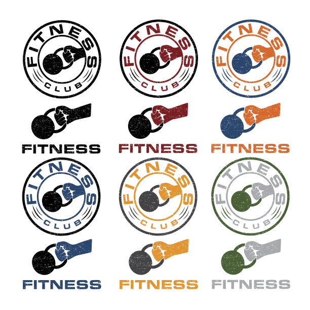 壶铃手的健康标志图片下载