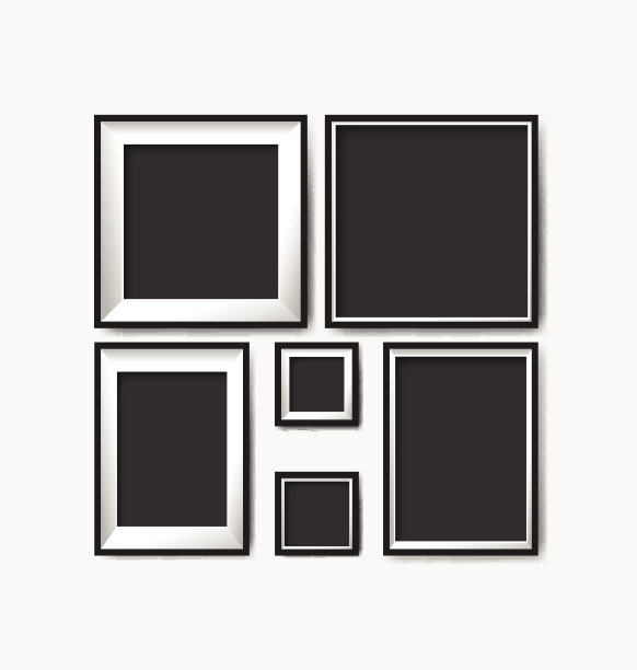 空白相框模板集图片下载