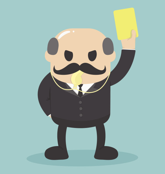 大老板出示了黄牌。通知人员图片下载