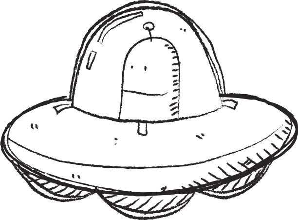 不明飞行物涂鸦图片下载