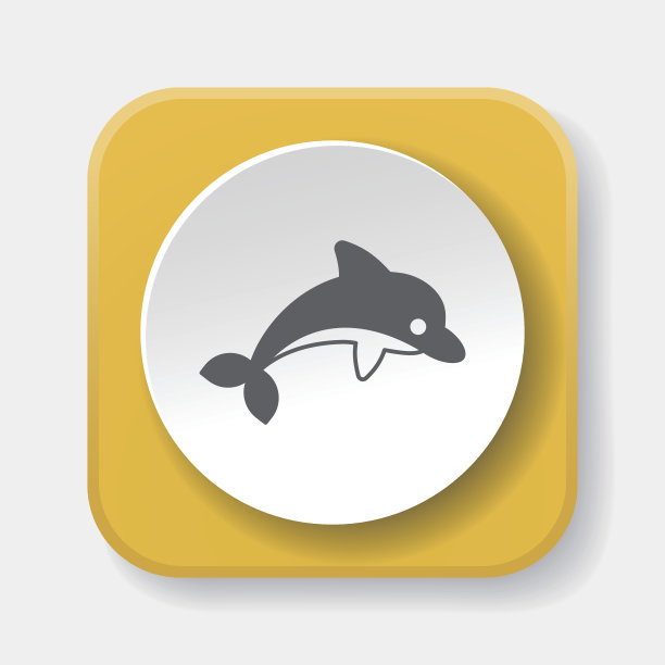 海豚图标图片下载